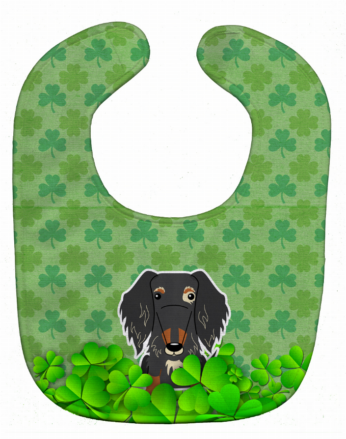Dog Breed Shamrocks Baby Bib