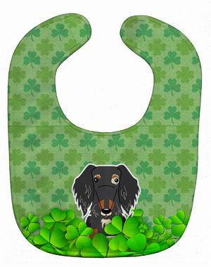 Dog Breed Shamrocks Baby Bib