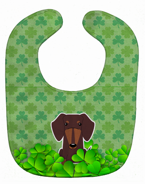 Dog Breed Shamrocks Baby Bib