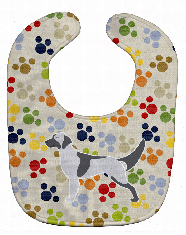 Dog Breed Shamrocks Baby Bib