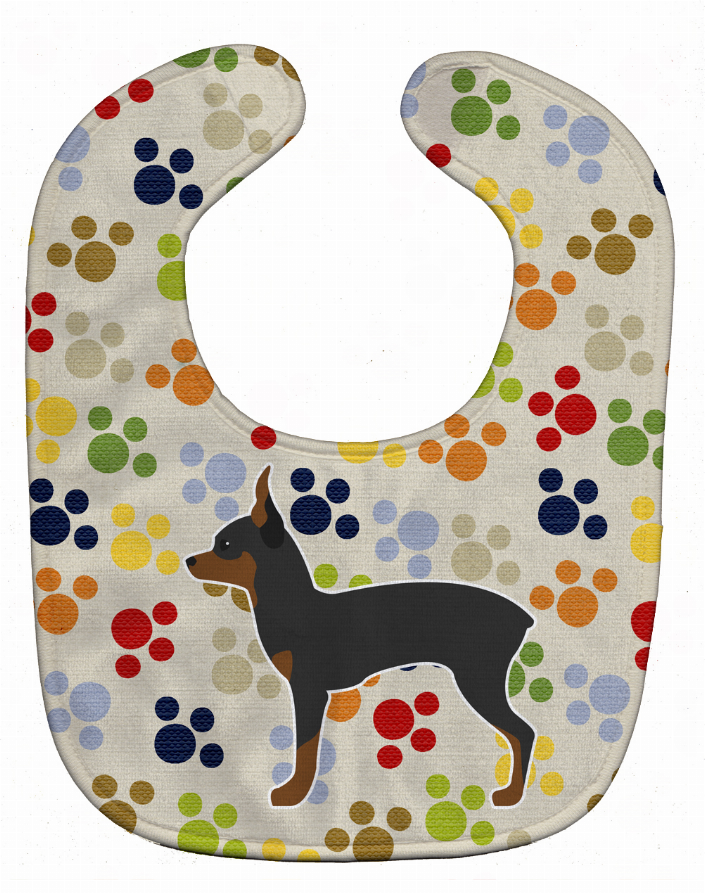 Dog Breed Shamrocks Baby Bib