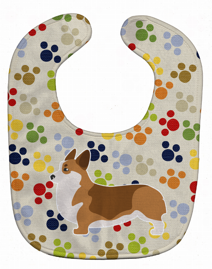 Dog Breed Shamrocks Baby Bib