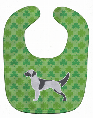 Dog Breed Shamrocks Baby Bib