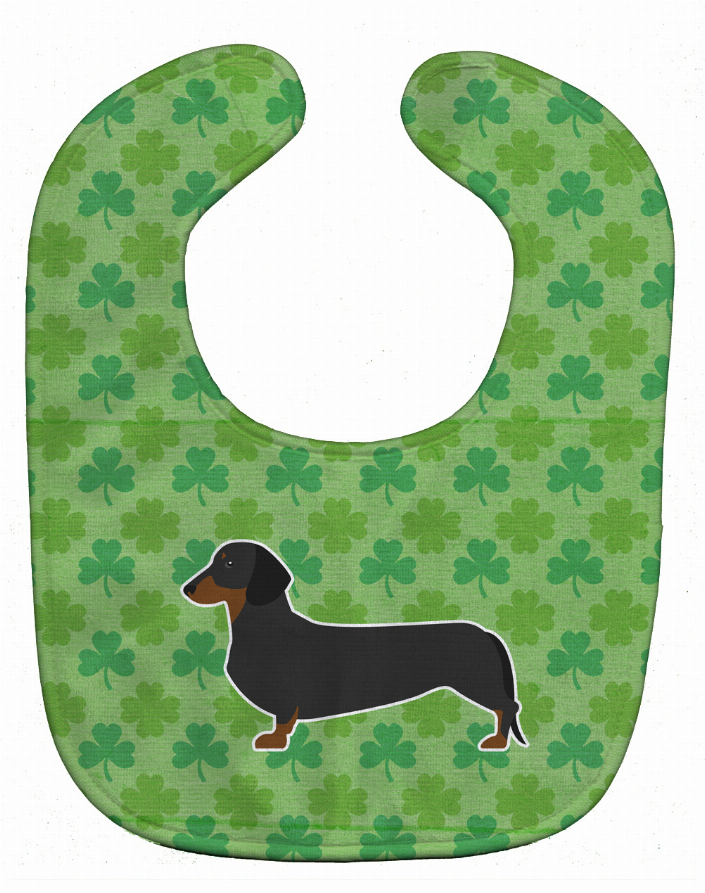 Dog Breed Shamrocks Baby Bib