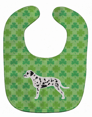 Dog Breed Shamrocks Baby Bib
