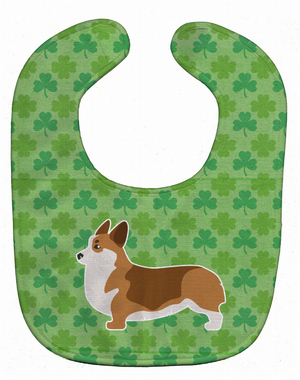 Dog Breed Shamrocks Baby Bib