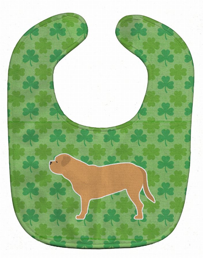 Dog Breed Shamrocks Baby Bib