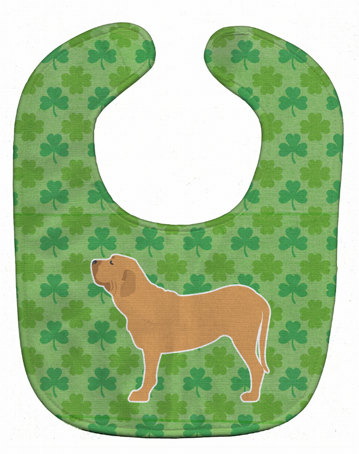 Dog Breed Shamrocks Baby Bib