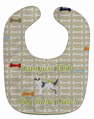 Dog Breed Shamrocks Baby Bib