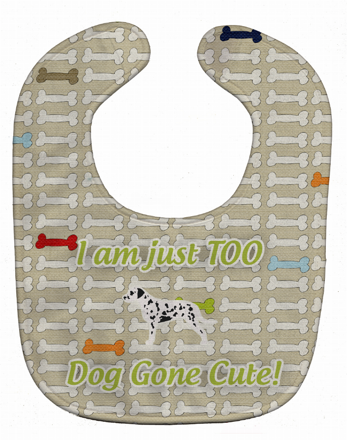 Dog Breed Shamrocks Baby Bib