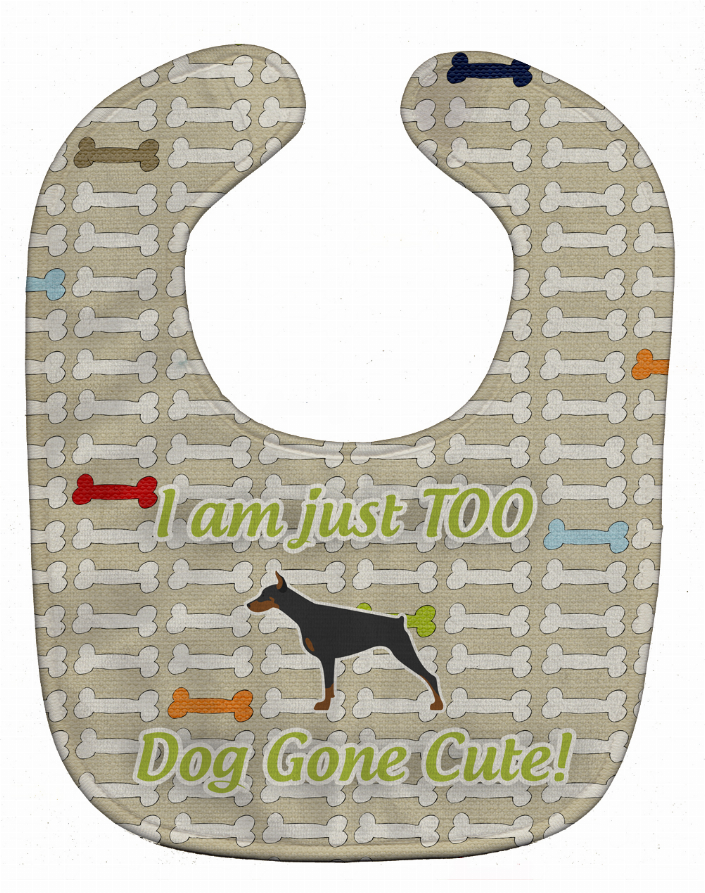 Dog Breed Shamrocks Baby Bib