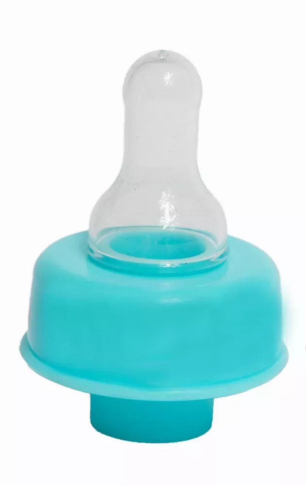 Refresh-A-Baby Universal Bottle Top Adapter, Fits Formula Juice & Water Bottles - LLAMA Nipple Top