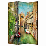 1" x 48" x 72" Multi Color Passage Screen