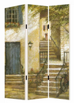 1" x 48" x 72" Multi Color European Promenade  Screen