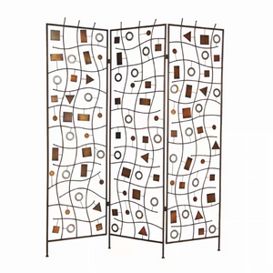 1" x 63" x 72" Bronze Metal Morton  Screen
