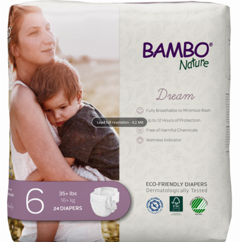 Bambo Nature Baby Diapers Size 1