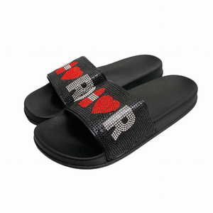 Size 10 Black Dior Slipper Slides