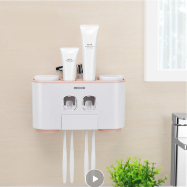 Toothbrush &Toothpaste Holder