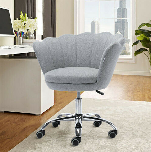 Modern Chair Home Office Elegant Living Room Leisure Chairs Swivel Shell Chair