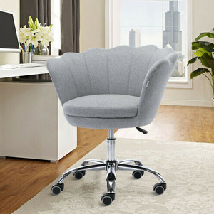Modern Chair Home Office Elegant Living Room Leisure Chairs Swivel Shell Chair