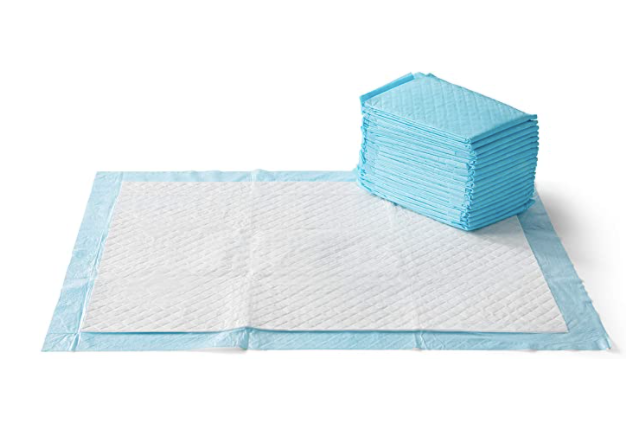 Dog and Puppy Leak-proof 5-Layer Potty Training Pads with Quick-dry Surface Heavy Duty XL 25 count