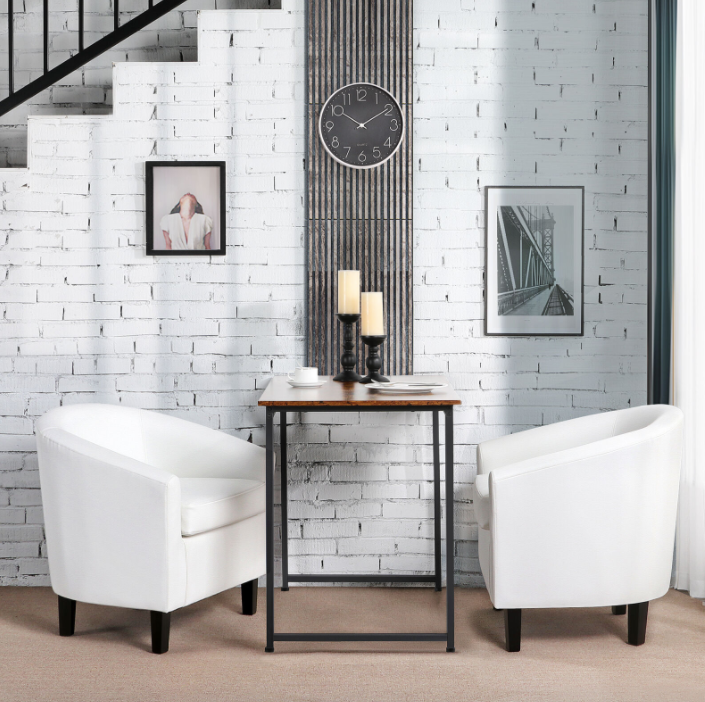 Accent Arm Chair Barrel Tub Chair Contemporary Style For Living Room Bedroom