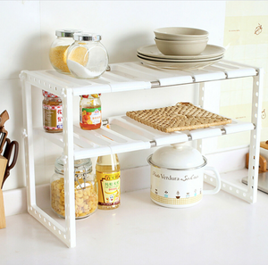 Adjustable Shoe Rack Home Under-Sink Storage Shelf Holder Rack Organizer
