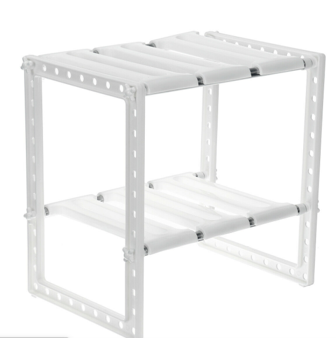 Adjustable Shoe Rack Home Under-Sink Storage Shelf Holder Rack Organizer