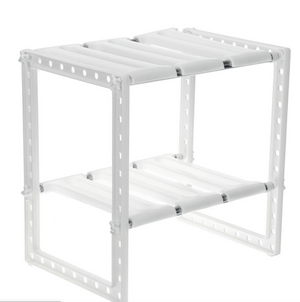 Adjustable Shoe Rack Home Under-Sink Storage Shelf Holder Rack Organizer