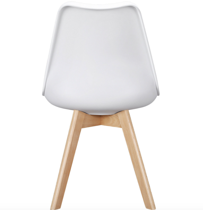 Dining Chairs Side Shell Chair for Living Room Kitchen Lounge, Set of 4