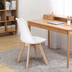 Dining Chairs Side Shell Chair for Living Room Kitchen Lounge, Set of 4