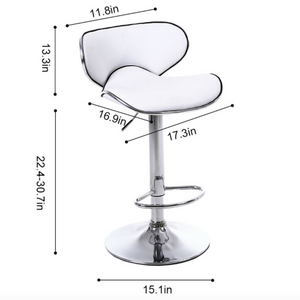 Set of 4 Bar Stools In 4 Colors