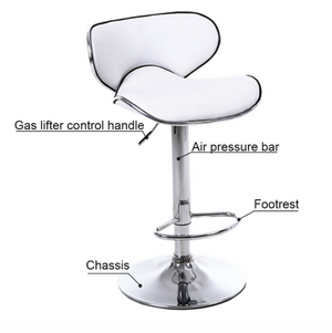 Set of 4 Bar Stools In 4 Colors