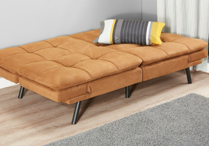 Convertible Foldable Loveseat with Memory Foam