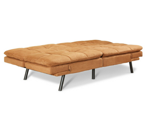 Convertible Foldable Loveseat with Memory Foam