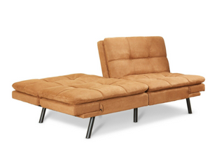 Convertible Foldable Loveseat with Memory Foam