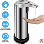 Luxury Hands Free Stainless Steel Soap Dispenser Kitchen Bathroom Office