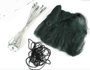 Fishing Bait Trap Crab Net Crawdad Shrimp Cast Dip Cage Fish Minnow Foldable