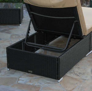 Adjustable Pool Chaise Lounge Chair Outdoor Patio Furniture