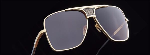 Aviator Oversized Square Men Vintage Sunglasses