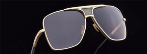 Aviator Oversized Square Men Vintage Sunglasses