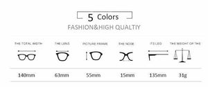 Aviator Oversized Square Men Vintage Sunglasses