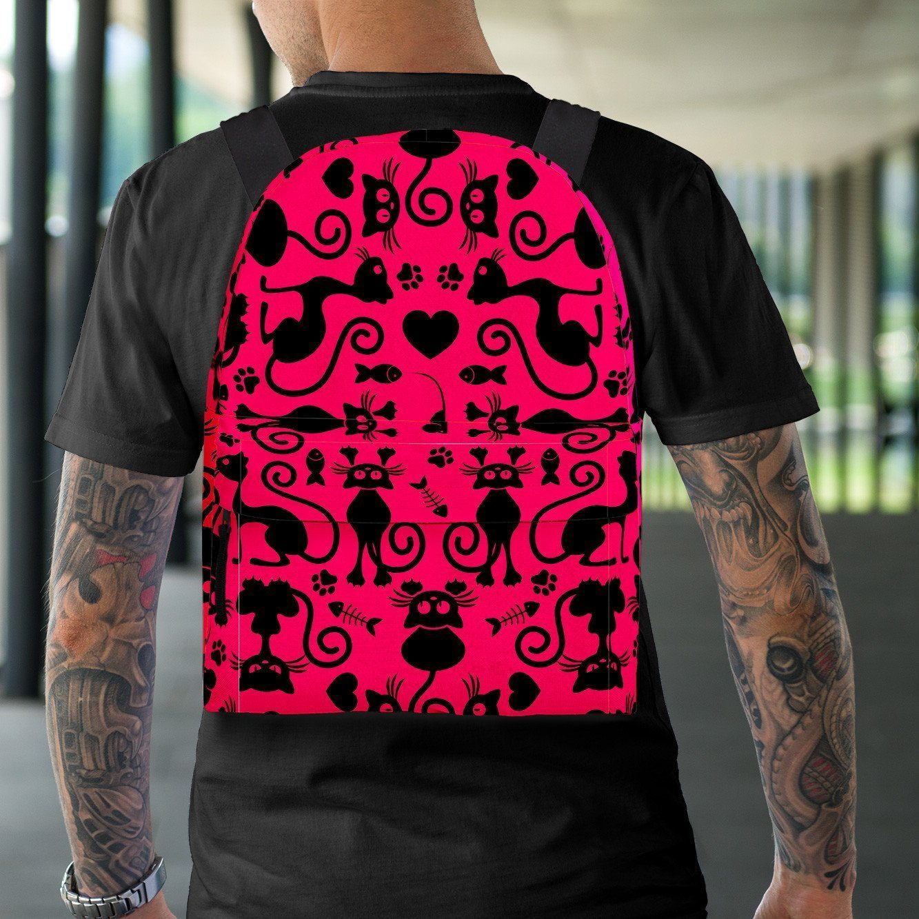 Cats Pink Backpack