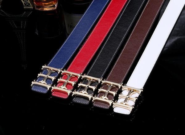 Classic Cross Buckle Men Belt