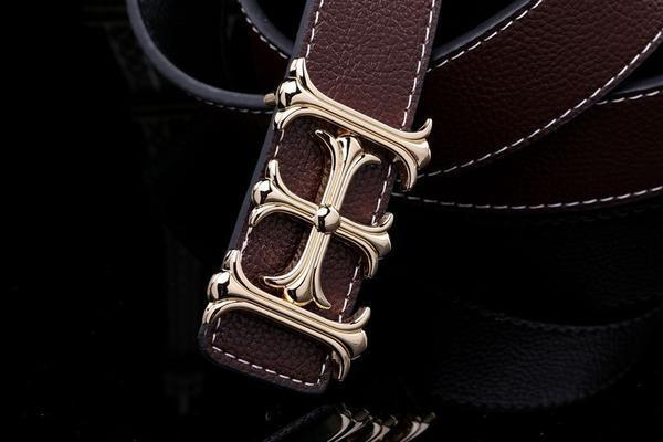 Classic Cross Buckle Men Belt