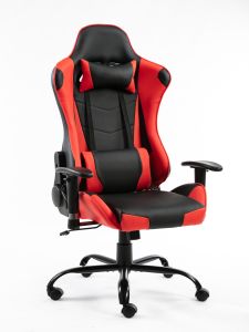 Gaming Chair Office Computer Seating Racing PU Ergonomic Chair Rolling Swivel Adjustable Massage Racer Recliner