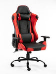 Gaming Chair Office Computer Seating Racing PU Ergonomic Chair Rolling Swivel Adjustable Massage Racer Recliner