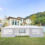 {Discount Promotional Sales}10" x 30" Outdoor Party Wedding Tent Canopy Camping Gazebo Storage BBQ Shelter Pavilion, 8 Removable Sidewalls (3X9M) YJ