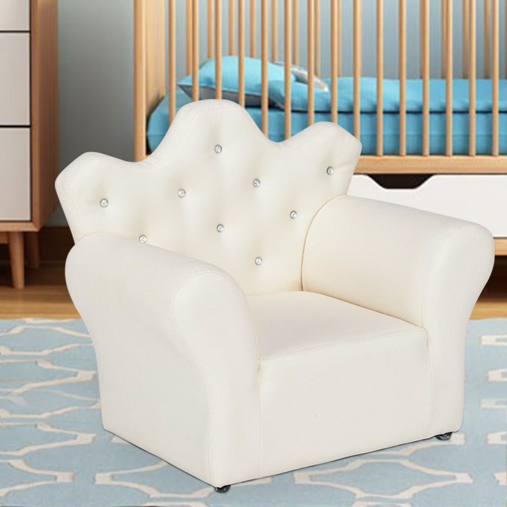 Children Sofa PVC Leather Princess Sofa Mini Sofa XH