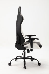 Gaming Chair Office Computer Seating Racing PU Ergonomic Chair Rolling Swivel Adjustable Massage Racer Recliner